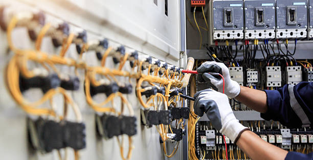 Professional Electrician technician working in Ninnekah, OK